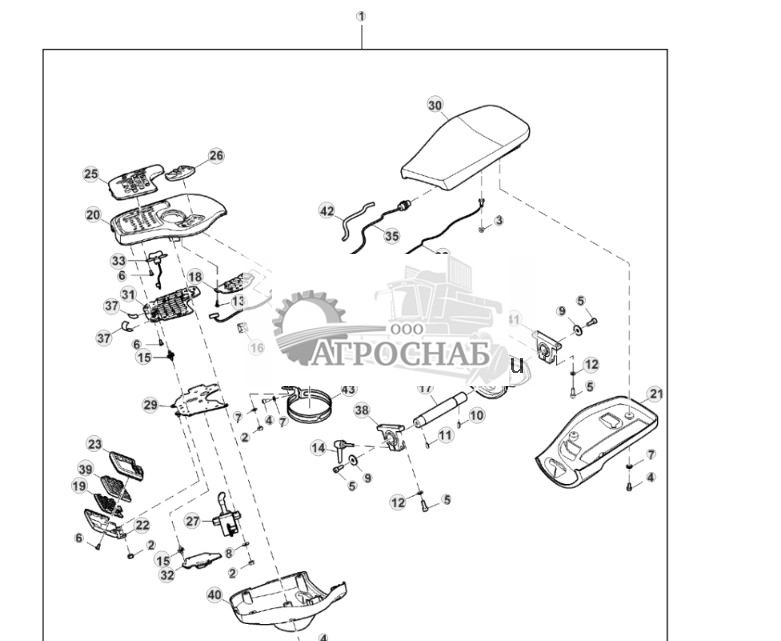 Arm Rest W Joystick, RH ( - 002019) - ST940391 415.jpg